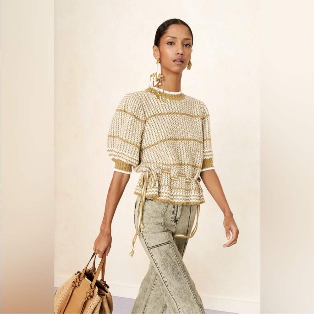 Ulla Johnson Amalia Pullover Honey - Picture 1 of 10